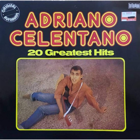 Пластинка Adriano Celentano 20 Greatest Hits